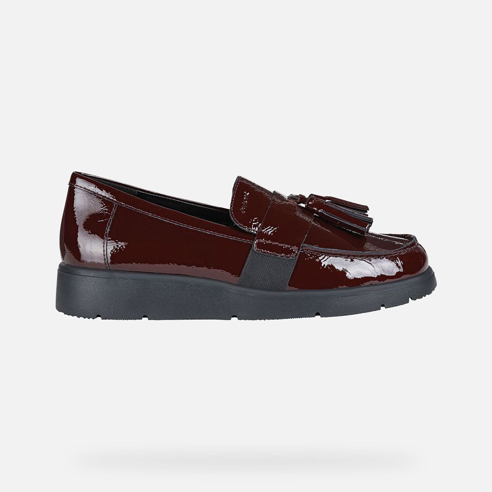 Geox Bayan Loafers Bordo - Arlara - EBN-963274
